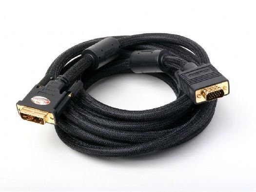 7M ( 23FT ) ATLONA VGA TO DVI A OR DVI A TO VGA ADAPTER CABLE. MODEL 