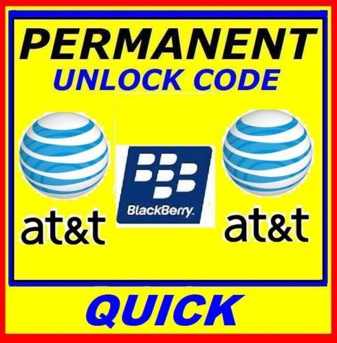 UNLOCK Code For At&t/Cingular Blackberry 8100 8110 8120  