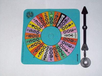 Wheel of Fortune 25th Silver Anniversary Edition Game  