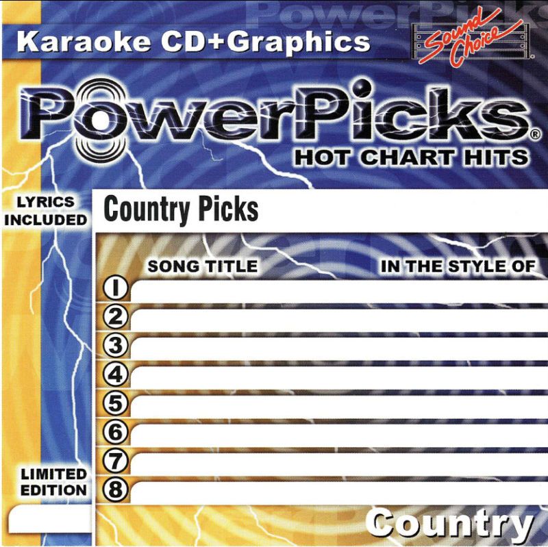 Sound Choice Power Picks 3236 Country Picks Vol. 113  