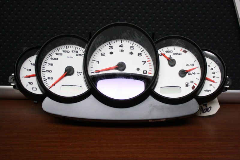 Porsche 911 996 Twin Turbo GT2 Gauge Cluster  