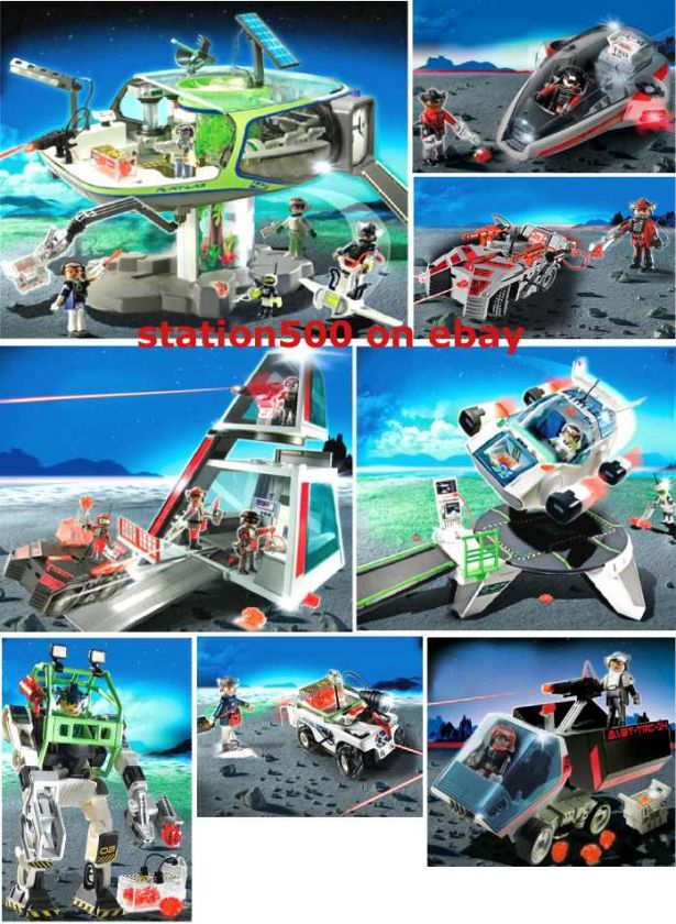 PLAYMOBIL® 5149   5156 Bundle Future Planet   NEW 2011  