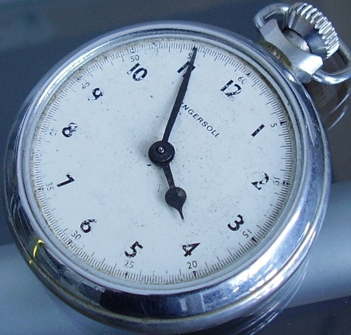 Vintage ingersoll pocket watch  