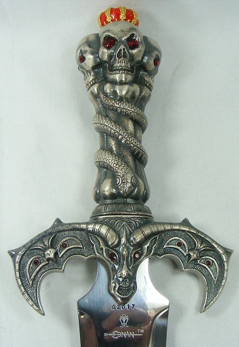 Conan the Barbarian Cimmerian Demon Skull Dagger by Marto of Toledo 