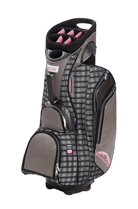 New Sun Mountain 2012 Ladies Diva Cart Bag (Storm Plaid)  