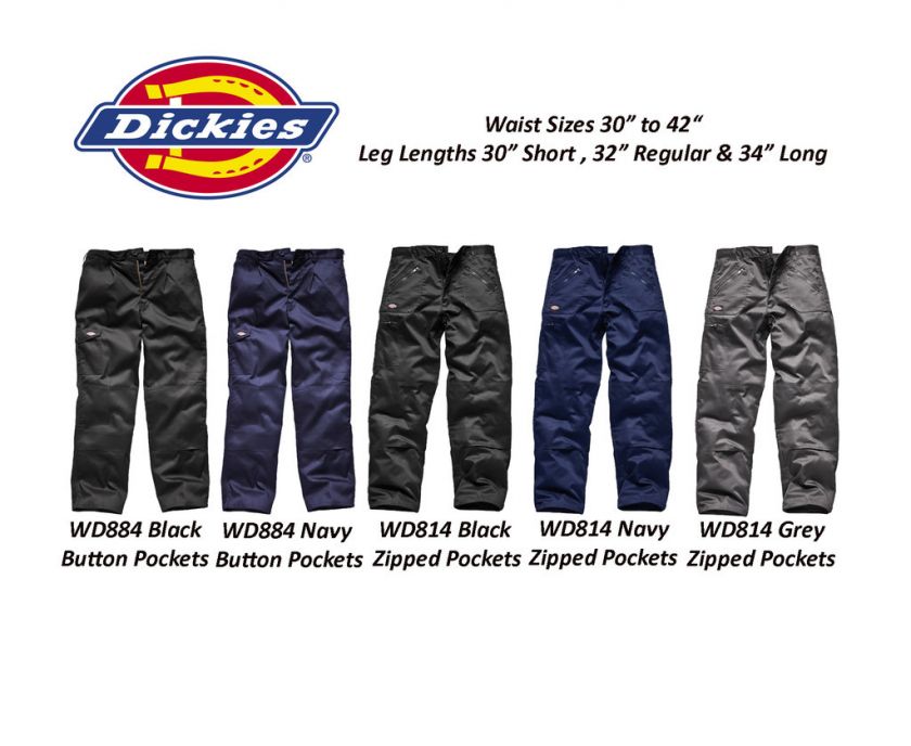   Mens Cargo Combat Work Wear Trousers Pants Knee Pad Pockets Black Navy