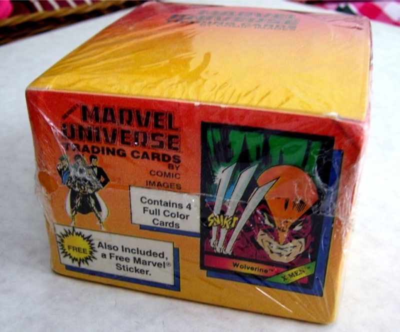 1987 MARVEL UNIVERSE 1 One Sealed card box   50 packs  