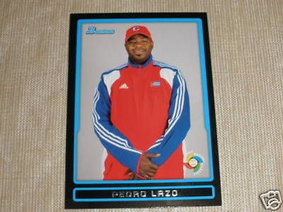 2009 Bowman Draft WBC 14 Pedro Lazo (2)  