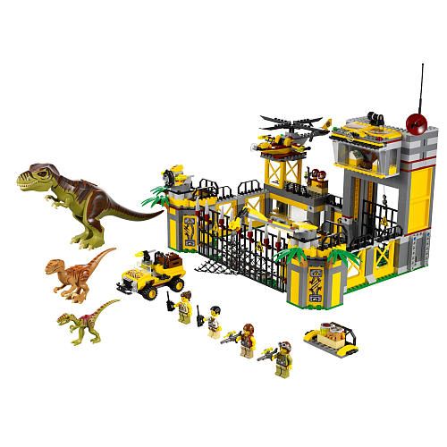 Brand New 2012 Lego Dinosaur Set 5887 Dino Defense HQ / 5885 