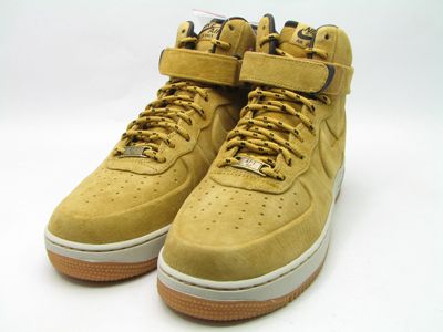 DS 2011 NIKE AIR FORCE 1 HI VT PRM QS HAYSTACK WHEAT SZ 12  