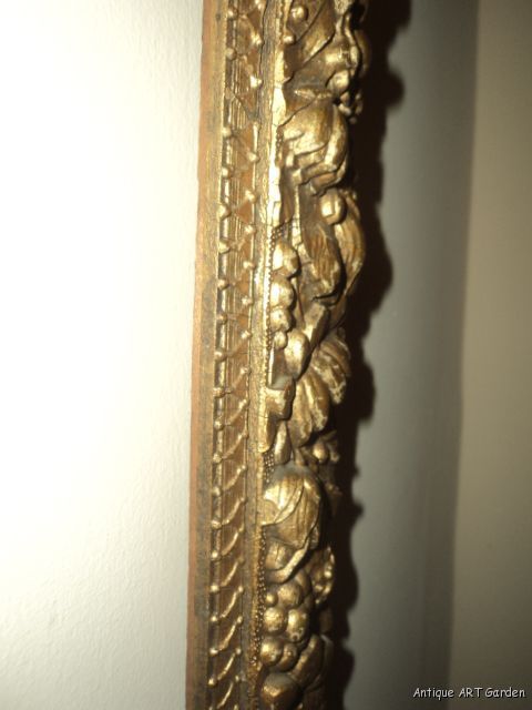 ANTIQUE ORNATE MUSEUM Quality Picture FRAME 23 x 27  