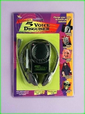 Scary Voice Changer Disguiser Spy Monster Alien  