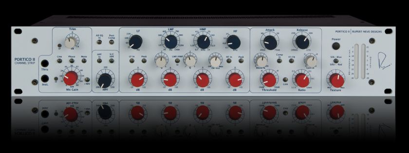 RUPERT NEVE RND PORTICO II 2 MIC PREAMP EQ COMPRESSOR  