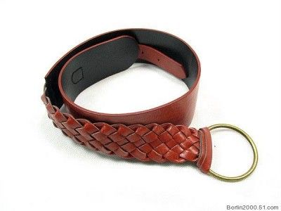 NEW Bohemian Chic Faux Leather Brown Belt  