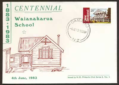 NEW ZEALAND SPECIAL NORTH OTAGO WAIANAKARUA SCHOOL  