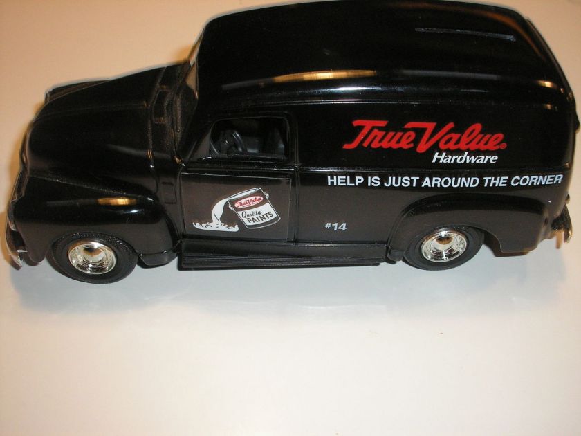 1951 GMC TRUE VALUE HARDWARE PANEL TRUCK BANK ERTL  