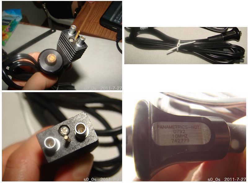 Panametrics NDT Ultrasonic Transducer D792 10MHZ Sensor  