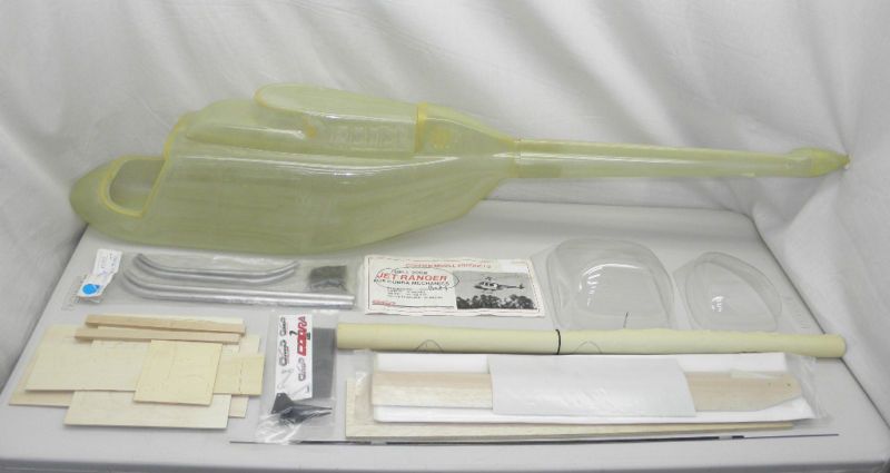 HIROBO GMP BELL 206B JET RANGER FUSELAGE NEW OLD STOCK  