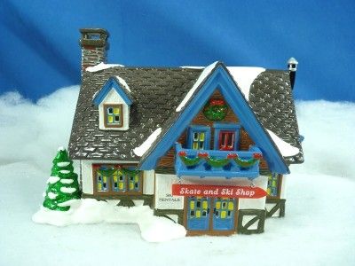 Dept 56 Snow Village Skate & Ski Shop #54674 (346)  