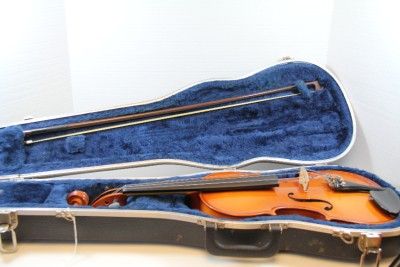 Glaesel V130E4 4/4 Violin W/Bow & Matching Glaesel Case  