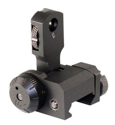 AR SINGLE PLANE DUAL APERTURE REAR FLIP UP SIGHT  