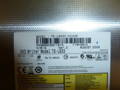 DELL TS L633C / DEQHW SATA DVD±RW DVD Burner DRIVE 757RH  