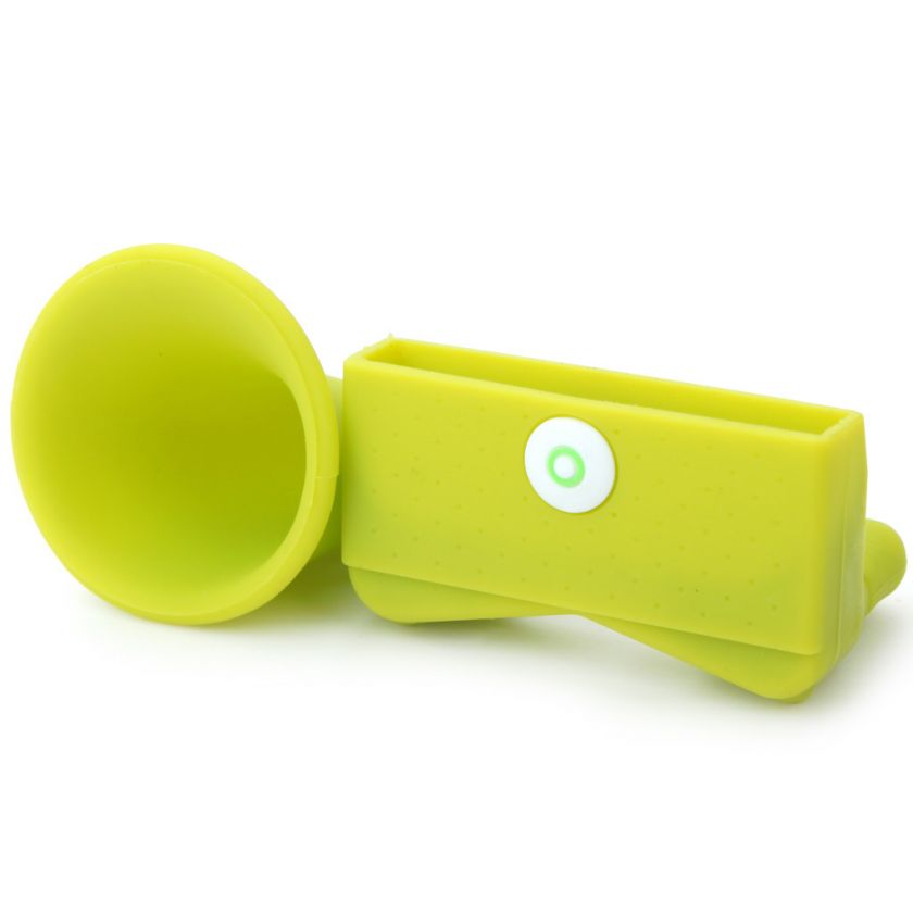   Stand Amplifier Speaker SoundBox for Apple iPhone 4 4S 4G Green  