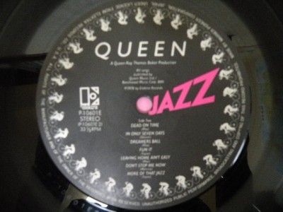 QUEEN / JAZZ   Japan G/F w/obi & POSTER  