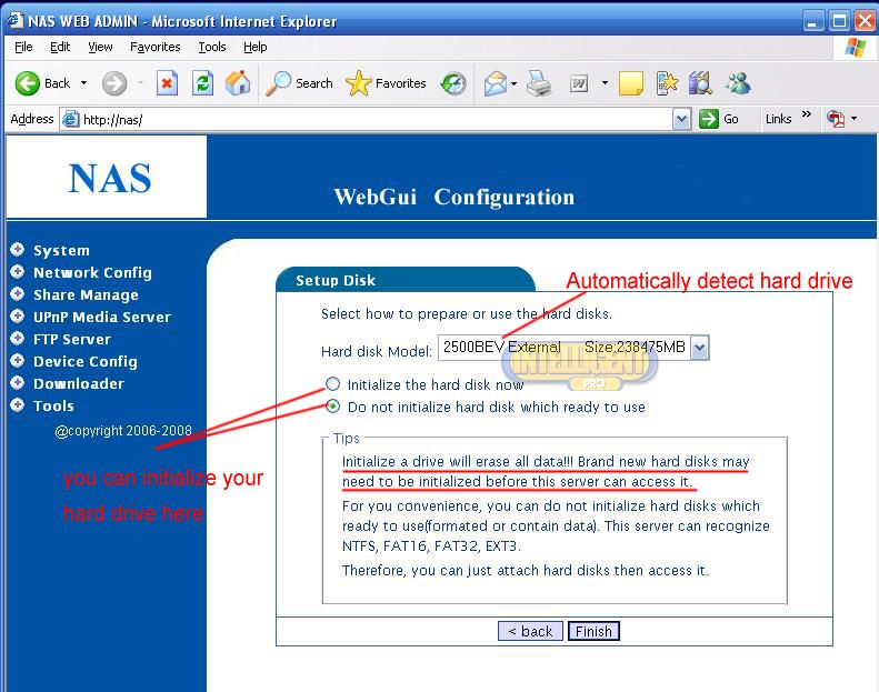 USB NAS FTP SAMBA NETWORK PRINT SERVER BT CLIENT + DLNA  