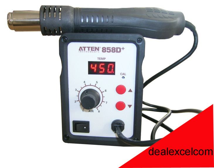 ATTEN AT 858D 858D+ SMD Hot Air Rework Station Solder  