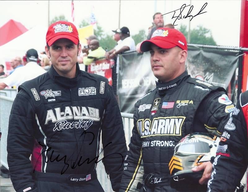 Tony Schumacher & Larry Dixon Autographed by Both  