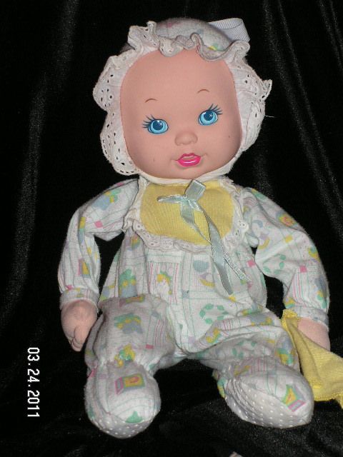 RARE Vintage Baby Snoozems Happiness Express Club Doll  