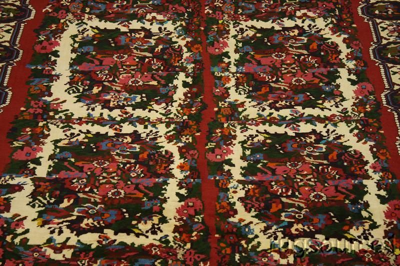 RARE PATTERN 7X9 BAKHTIARI PERSIAN ORIENTAL AREA RUG WOOL CARPET 