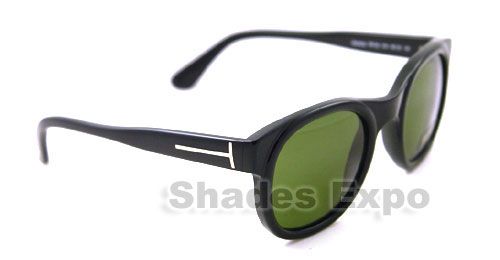 NEW TOM FORD SUNGLASSES TF 153 BLACK BACHARDY 01N AUTH  