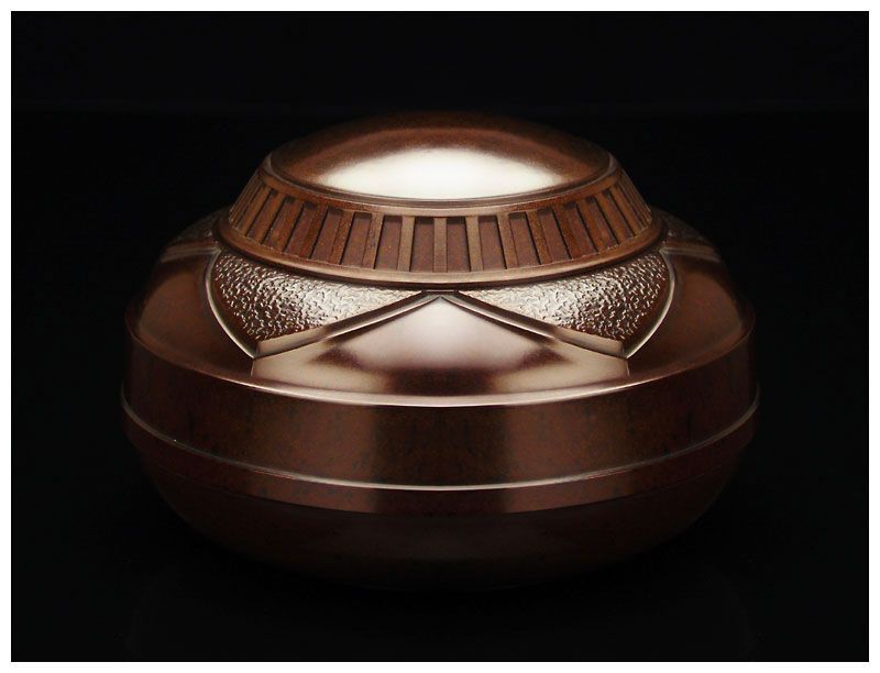   ART DECO Machine Age Bakelite BOX TOBACCO HUMIDOR Cookie Jar  