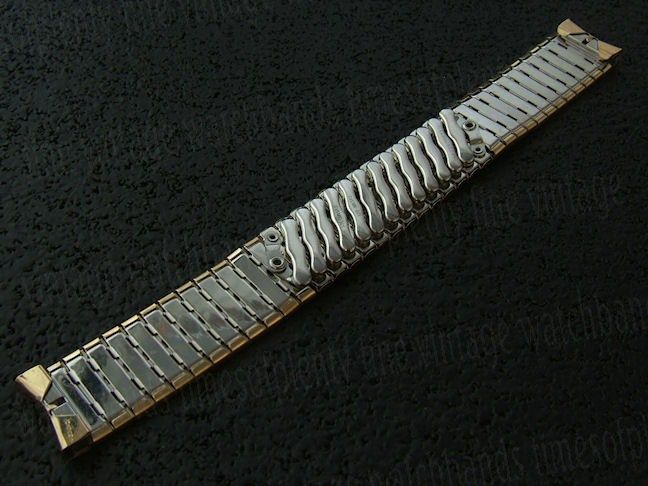 NOS 5/8 Bellavance USA Gold gf 50s Vintage Watch Band  