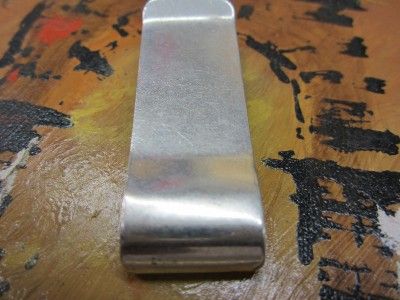 499~VERY RARE~VINTAGE TIFFANY & CO MAKERS~STERLING SILVER~MONEY CLIP 