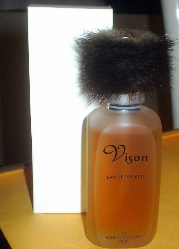 vintage VISON by ROBERT BEAULIEU 100 ML/ 3.4 EAU DE TOILETTE SP. VERY 