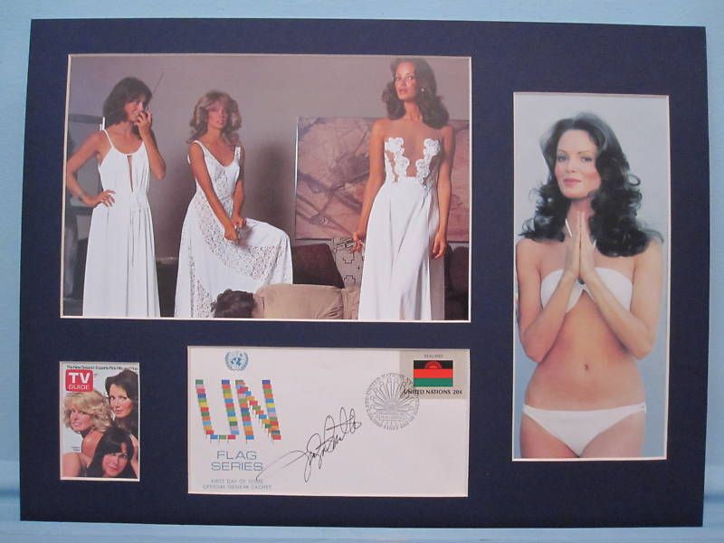 Charlies Angels signed by Jacklyn Smith aka Kelly  