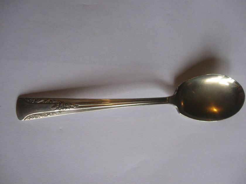 CAMELIA SILVERPLATE FLATWARE SILVERWARE SUGAR SPOON  