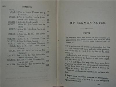   NOTES 4 Vol SET / BAPTIST EVANGELIST PURITAN PASTOR / BIBLE  