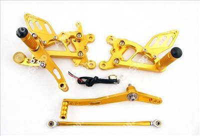 Rearset Rear set Yamaha YZF 600 R6 2006 2011 Gold  