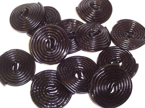 Black Licorice Wheels Haribo Licorice Candy 5 Pounds  