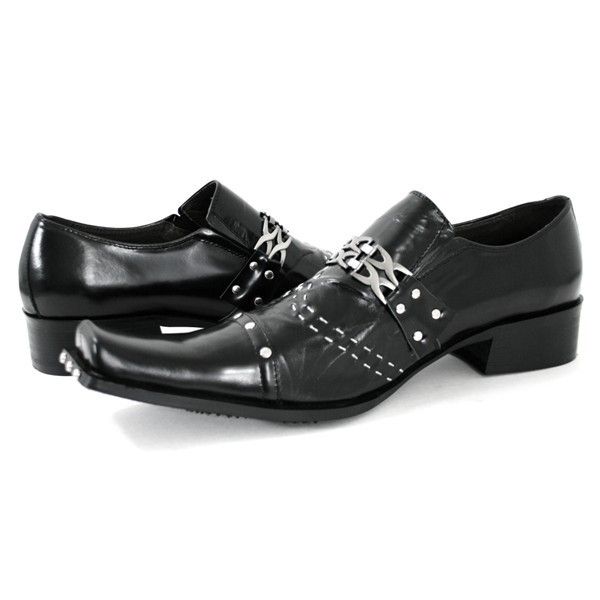 ZOTA UNIQUE G8935 BLACK DESIGN MEN’S DRESS FASHION SHOE  