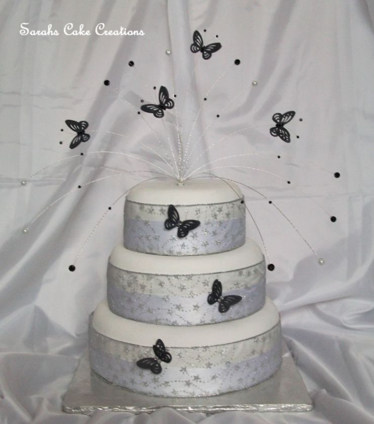 Stunning Butterfly Wedding Cake Topper Decoration  