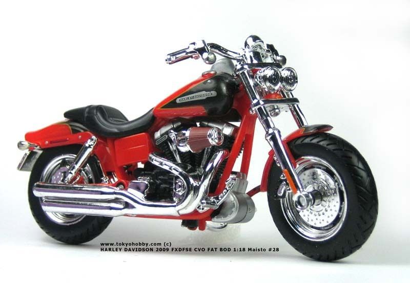 HARLEY DAVIDSON 2009 FXDFSE CVO FAT BOD 118 Maisto #28  