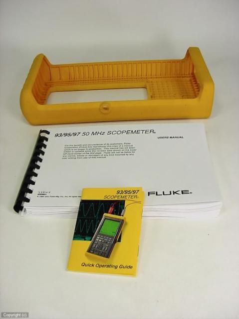 Fluke 97 50 MHz Digital ScopeMeter Oscilloscope TESTED & CLEAN  