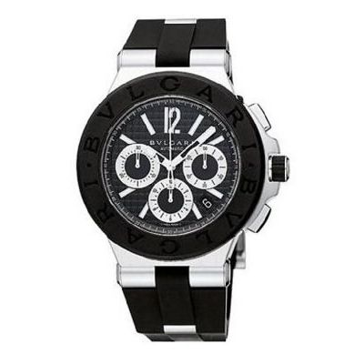 New Bvlgari Diagono Chrono Automatic Stainless Steel DG42BSVDCH  