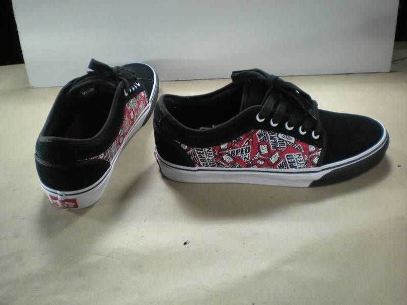 VANS CHUKKA LOW SKATE SHOES BWR  