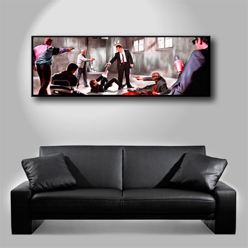 RESERVOIR DOGS home theater movie dvd painting CANVAS ART GICLEE PRINT 